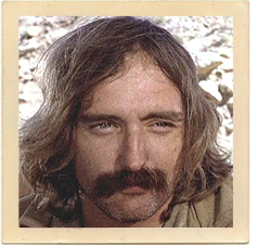 Dennis Hopper, director and star of the classic cult fim, Easy Rider.